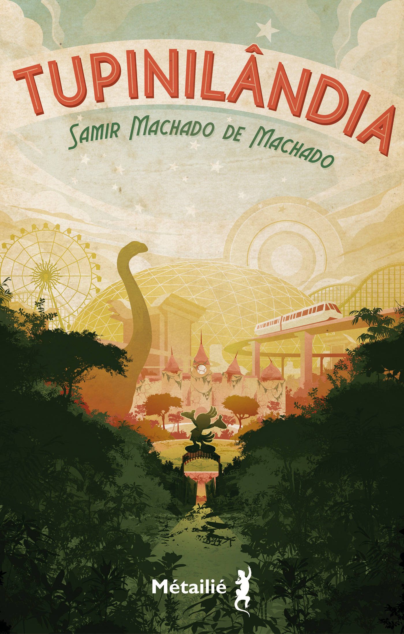 ebook cover of Tupinilândia, by Samir Machado de Machado