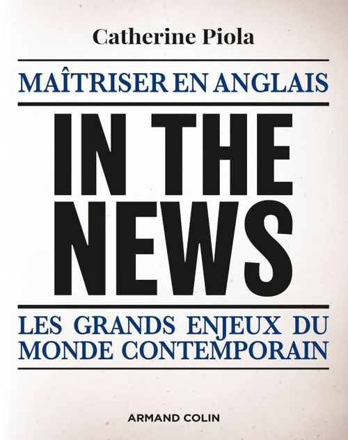 Couverture ebook de In the News, de Catherine Piola