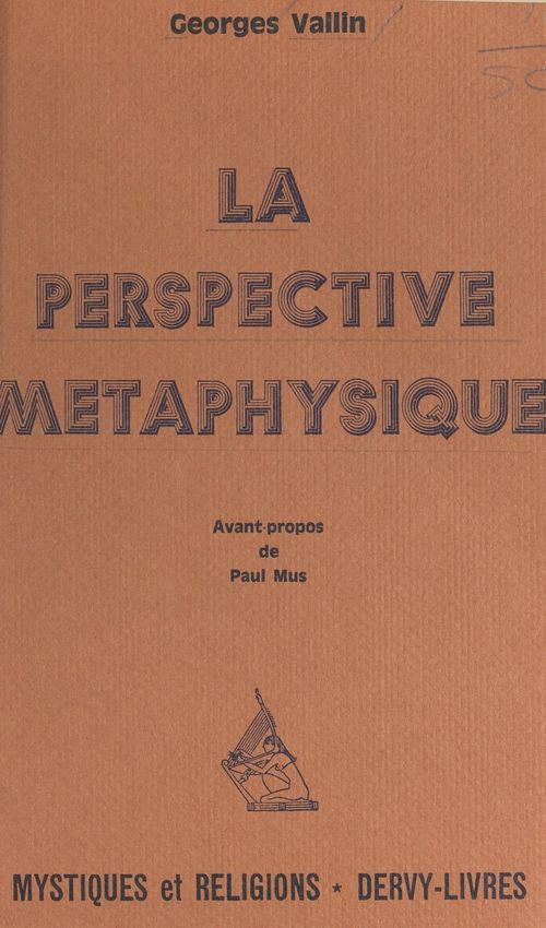Couverture ebook de La perspective métaphysique, de Georges Vallin