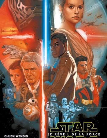 ebook cover of Star Wars - Le réveil de la Force, by Chuck Wendig, Luke Ross