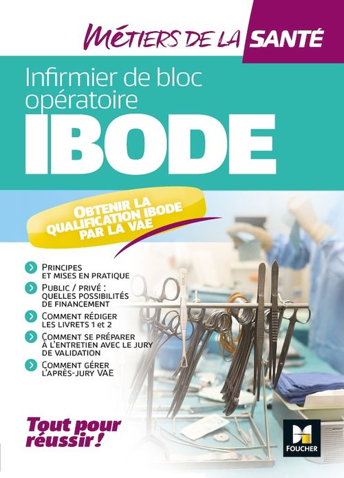 ebook cover of Métiers de la santé - IBODE - Infirmier - Révision et entraînement, by Brigitte Blot, Nathalie Camiade, Anne Kurcharski-foulonneau