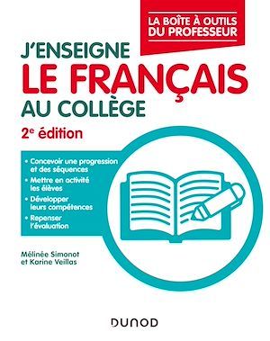 ebook cover of J'enseigne le français au collège - 2e éd., by Mélinée Simonot, Karine Veillas