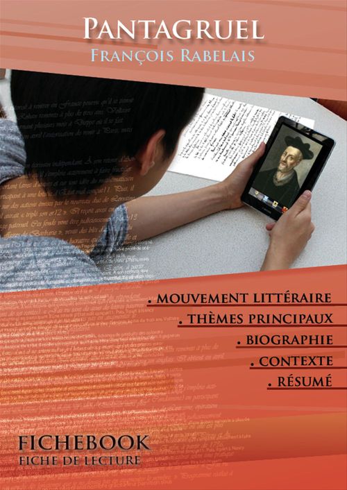 Couverture ebook de Fiche de lecture Pantagruel - Résumé détaillé et analyse littéraire de référence, de François Rabelais