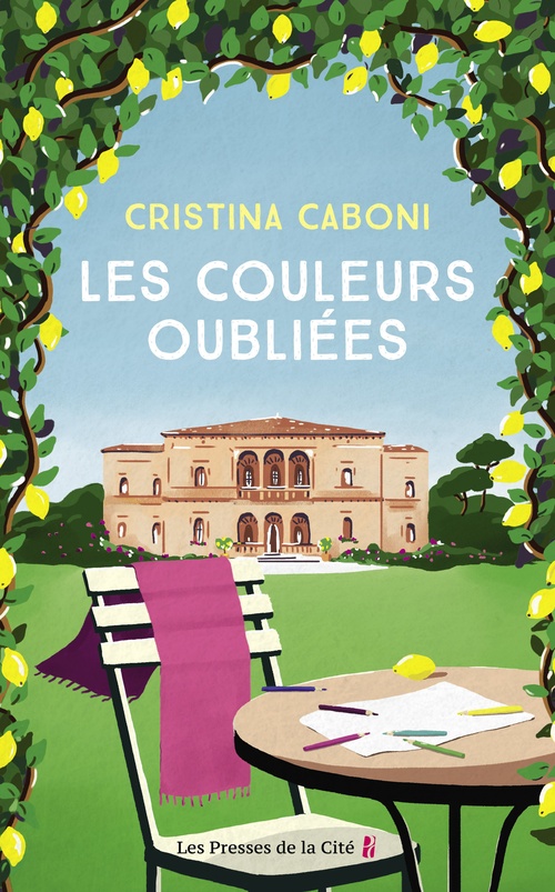 Couverture ebook de Les Couleurs oubliées, de Cristina Caboni