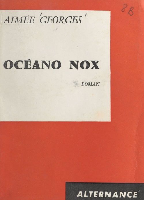 Couverture ebook de Océano Nox, de Aimee Georges