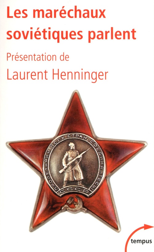 ebook cover of Les maréchaux soviétiques parlent, by Laurent Henninger