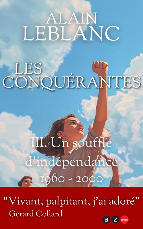 ebook cover of Les Conquérantes, by Alain Leblanc