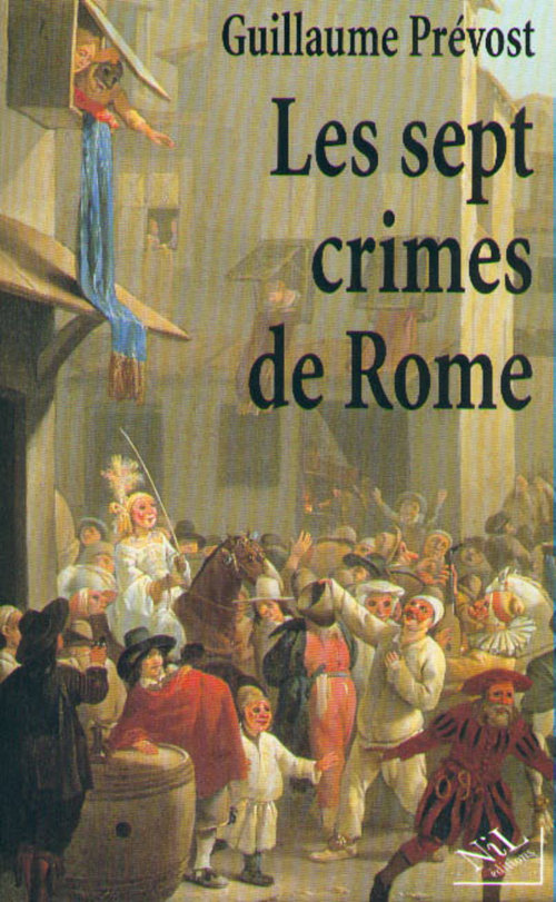 Couverture ebook de Les sept crimes de Rome, de Guillaume Prévost