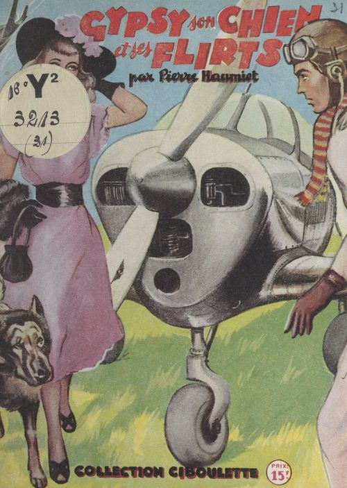 Couverture ebook de Gypsy, son chien et ses flirts, de Pierre Haumiet