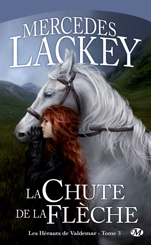 Couverture ebook de Les Hérauts de Valdemar, T3 : La Chute de la Flèche, de Mercedes Lackey