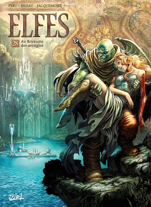 Couverture ebook de Elfes T28 - Au royaume des aveugles, de Olivier Peru