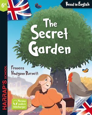 ebook cover of The Secret Garden, by Frances Hodgson Burnett