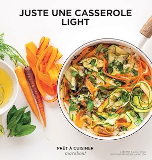 Couverture ebook de Juste une casserole light, de Sabrina Fauda-Rôle