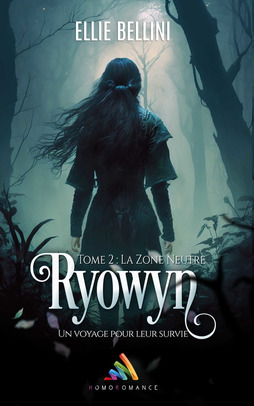 ebook cover of Ryowyn - Tome 2 : La zone neutre | Livre lesbien, roman lesbien, by Ellie Bellini