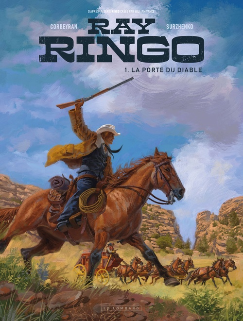 Couverture ebook de Ray Ringo - Tome 1 - La porte du diable, de Corbeyran