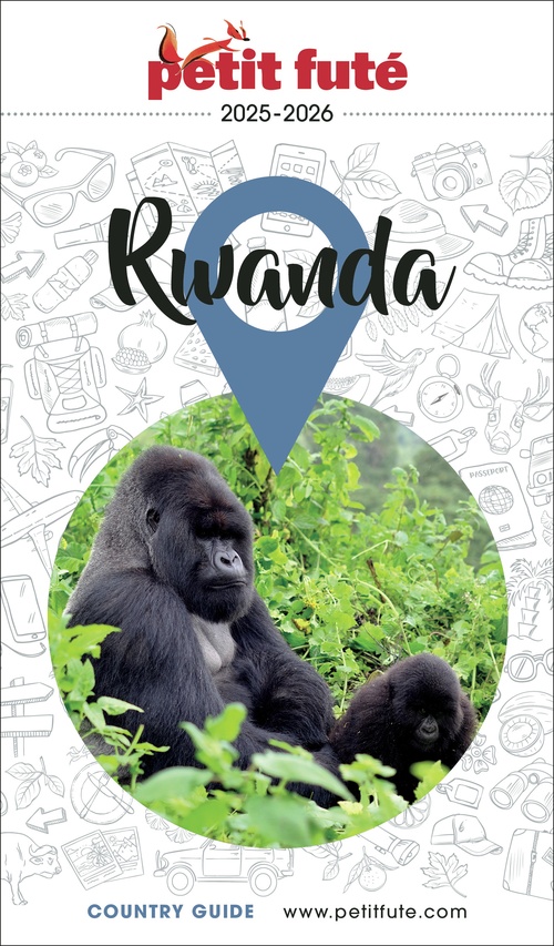 Couverture ebook de Guide Rwanda 2025/2026 Petit Futé, de Collectif
