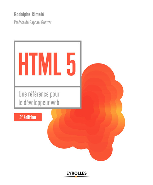 ebook cover of HTML 5, by Rodolphe Rimelé