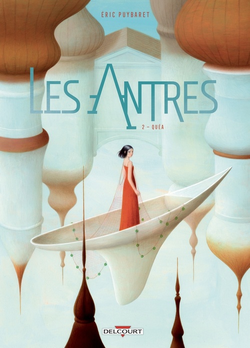 ebook cover of Les Antres T02 - Quéa, by Éric Puybaret