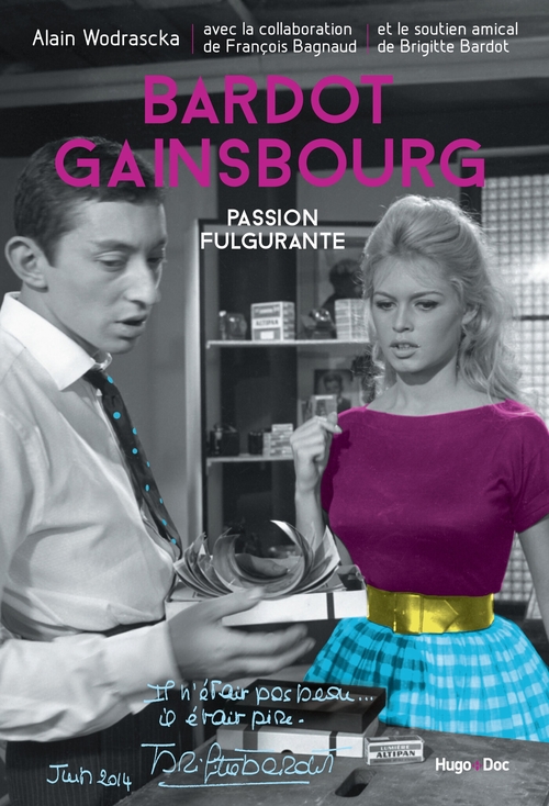 Couverture ebook de Bardot/Gainsbourg Passion fulgurante, de Alain Wodrascka