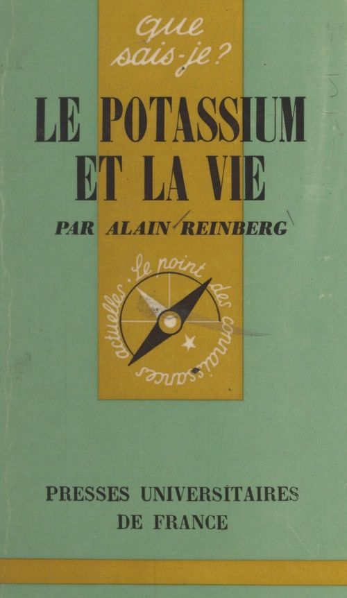 Couverture ebook de Le potassium et la vie, de Alain Reinberg
