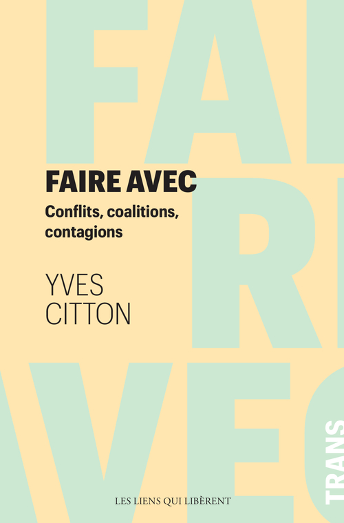 ebook cover of Faire avec, by Yves Citton