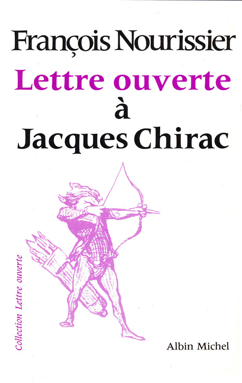 ebook cover of Lettre ouverte à Jacques Chirac, by François Nourissier