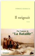 Couverture ebook de Il neigeait, de Patrick Rambaud