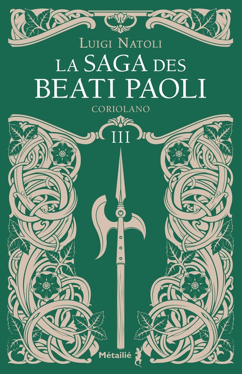 ebook cover of Coriolano, by Luigi Natoli