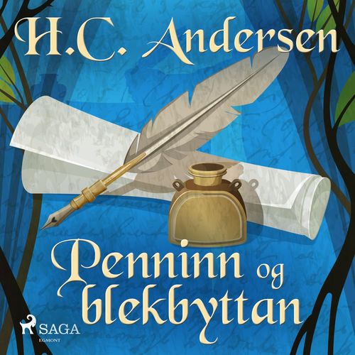 Couverture audiobook de Penninn og blekbyttan, de H.C. Andersen