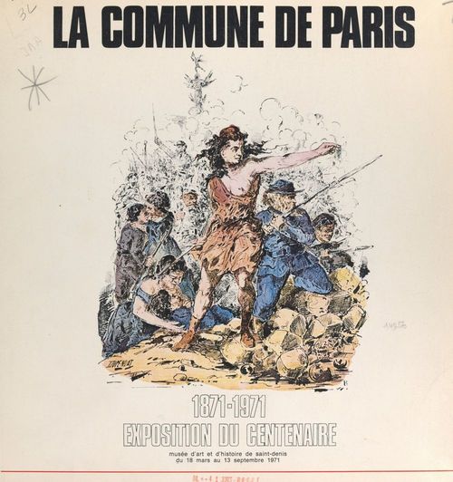 Couverture ebook de La Commune de Paris, 1871-1971, de Maurice Gachelin, Vladimir Thonet, Collectif, Jean Rollin