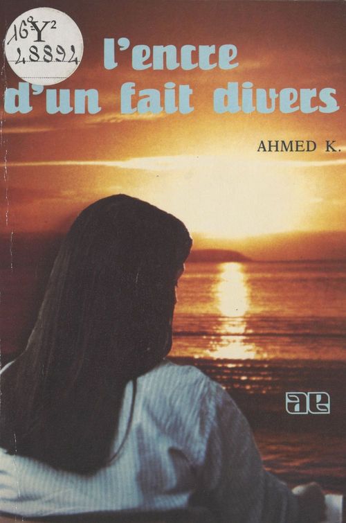 Couverture ebook de L'Encre d'un fait divers, de Ahmed Kelouaz