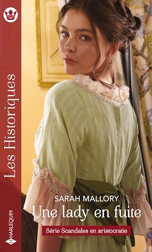 Couverture ebook de Une lady en fuite, de Sarah Mallory
