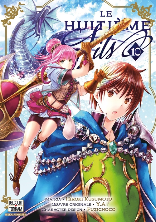 Couverture ebook de Le Huitième fils T10, de Y.A