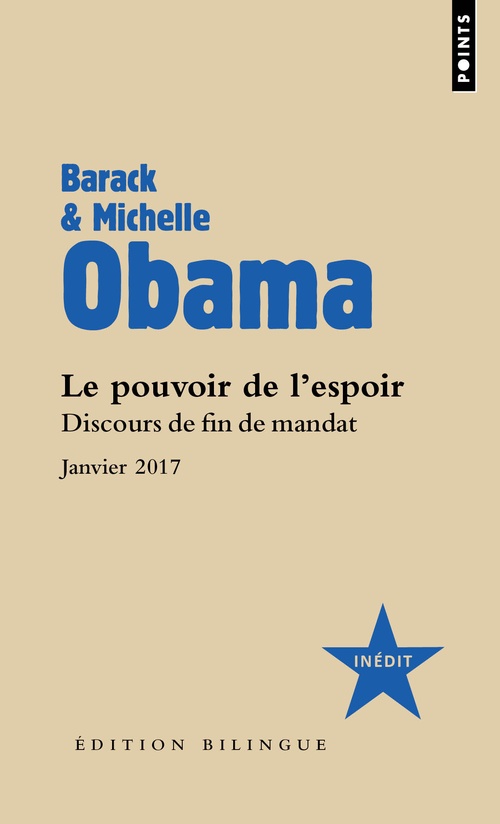 Couverture ebook de Le Pouvoir de l'espoir. Discours de fin de mandat - janvier 2017, de Barack Obama, Michelle Obama