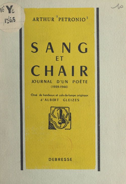 Couverture ebook de Sang et chair, de Arthur Petronio