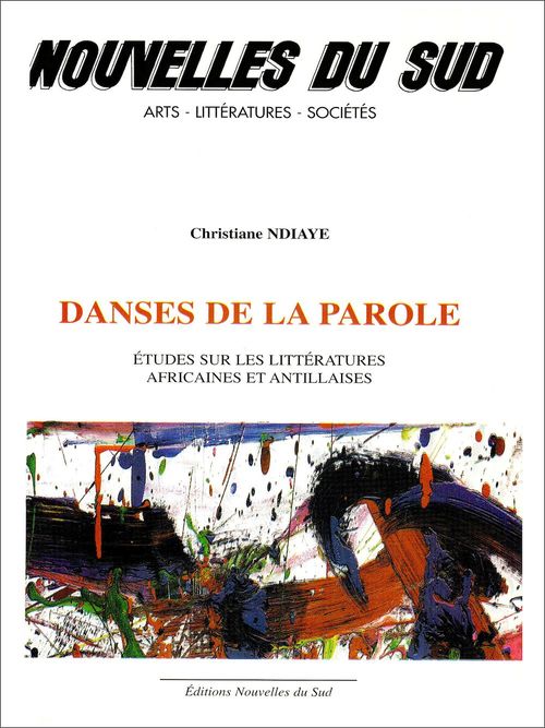 Couverture ebook de Danses de la parole, de Christiane Ndiaye