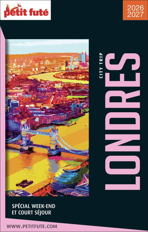 Couverture ebook de Guide Londres City Trip 2026/2027 City trip Petit Futé, de Collectif