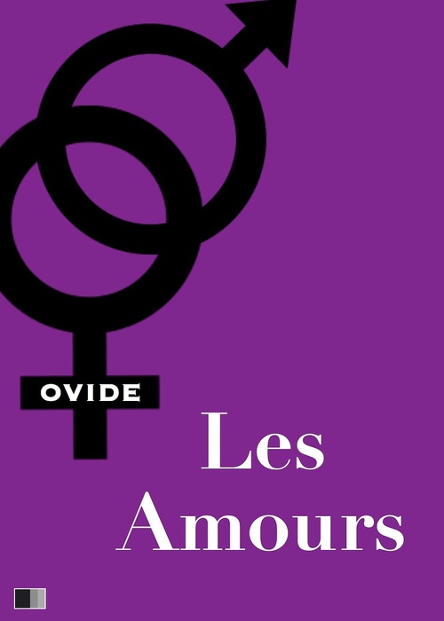 ebook cover of Les Amours, by Ovide