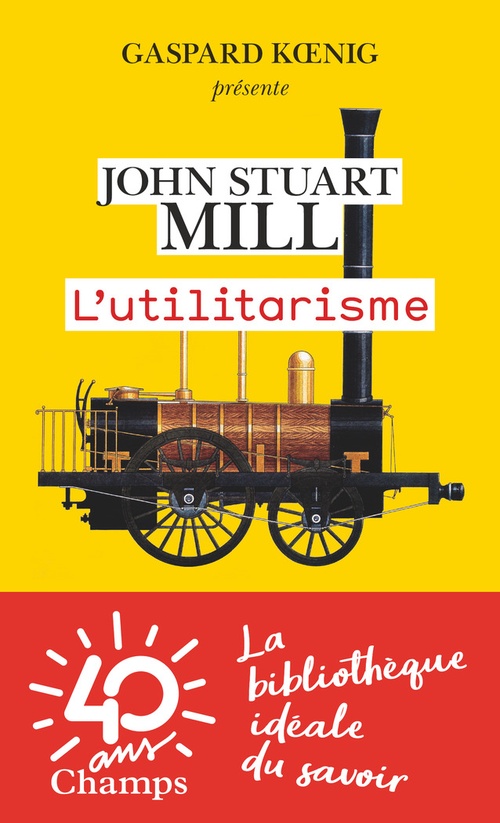 Couverture ebook de L'utilitarisme, de John Stuart Mill