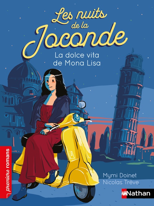 Couverture ebook de Les nuits de la Joconde - La dolce vita de Mona Lisa, de Mymi Doinet