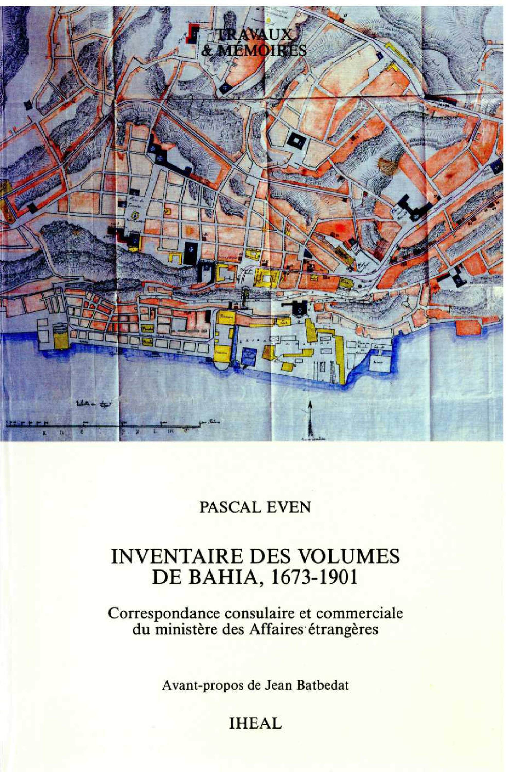 Couverture ebook de Inventaire des volumes de Bahia, 1673-1901, de Pascal Even