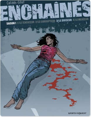 ebook cover of Enchaînés - Saison 1 - Tome 03, by Gihef, Joël Callède