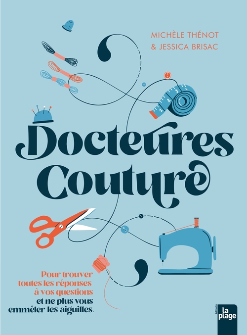 Couverture ebook de Docteures Couture, de Michèle Thénot, Jessica Brisac