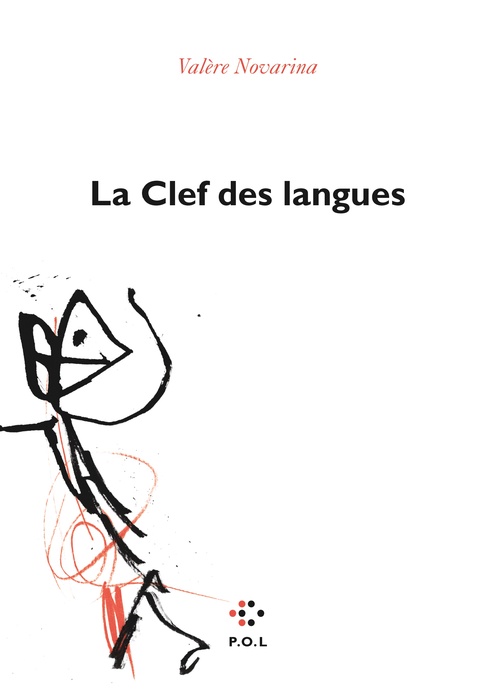 Couverture ebook de La Clef des langues, de Valère Novarina