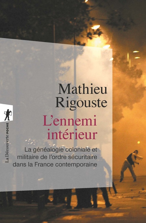 Couverture ebook de L'ennemi intérieur, de Mathieu Rigouste