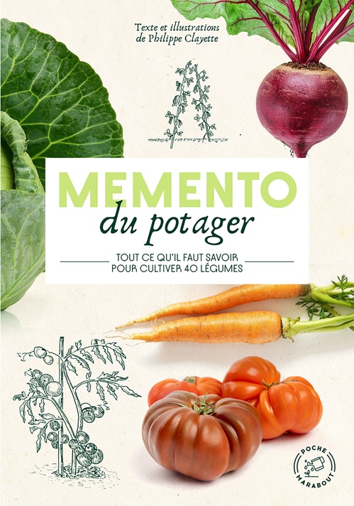 Couverture ebook de Mémento du potager, de Philippe Clayette