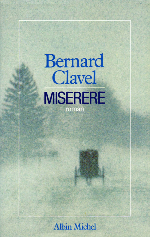 ebook cover of Miserere, by Bernard Clavel