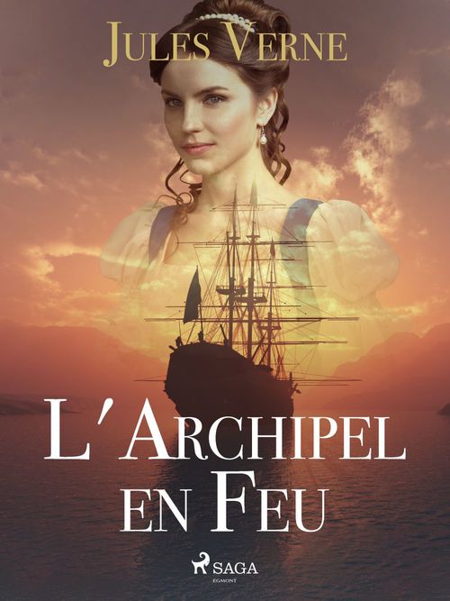 ebook cover of L'Archipel en Feu, by Jules Verne