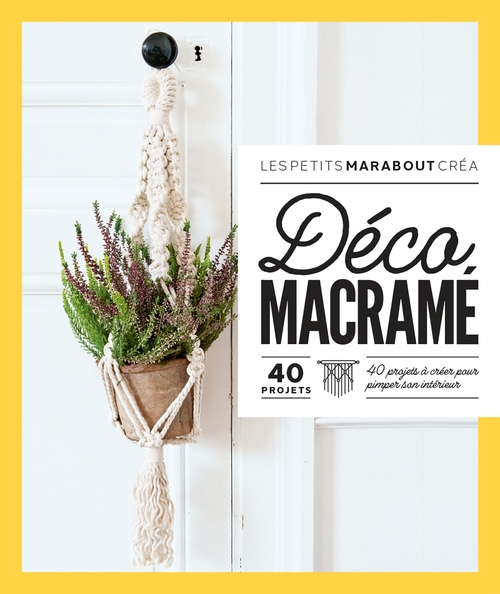 Couverture ebook de Déco macramé, de Françoise Vauzeilles