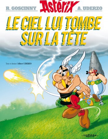 Couverture ebook de Astérix - Le ciel lui tombe sur la tête - n°33, de René Goscinny, Albert Uderzo
